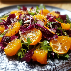 Ensalada de remolacha y naranja 