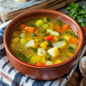 Sopa Quemagrasa de Verduras