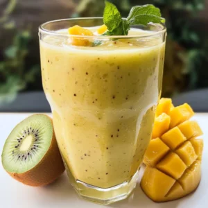 Batido de Kiwi, Mango y Piña