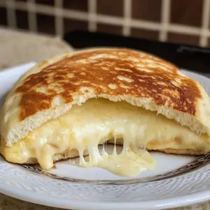 Pan de Maicena con Queso en Sartén