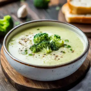 Sopa Cremosa de Brócoli