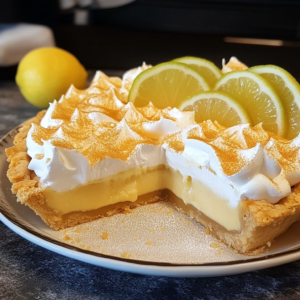 Pie de Limón y Merengue Fácil