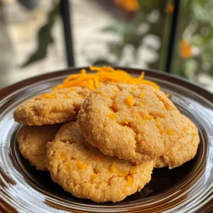 Galletas de Naranja sin Harina y sin Azúcar