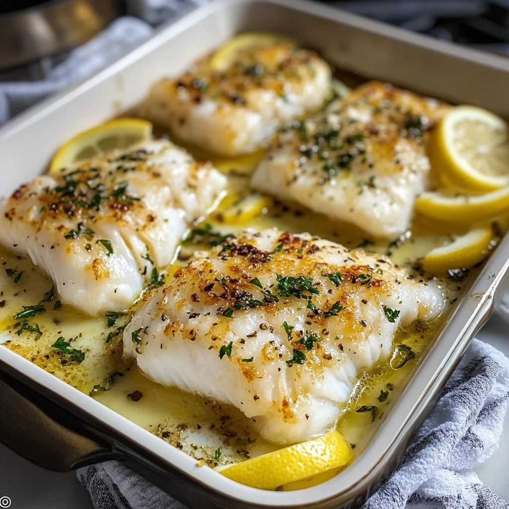 Bacalao al Horno con Limón