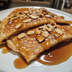 Crepes de Avena y Almendras