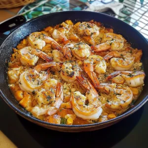 Merluza con gambas al ajillo

