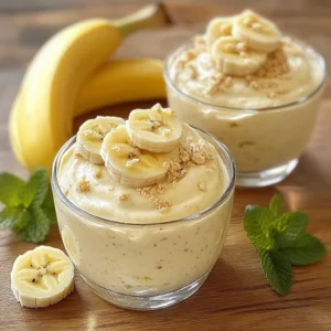 Mousse de Banana