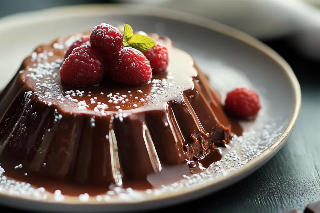 Flan de Chocolate Casero