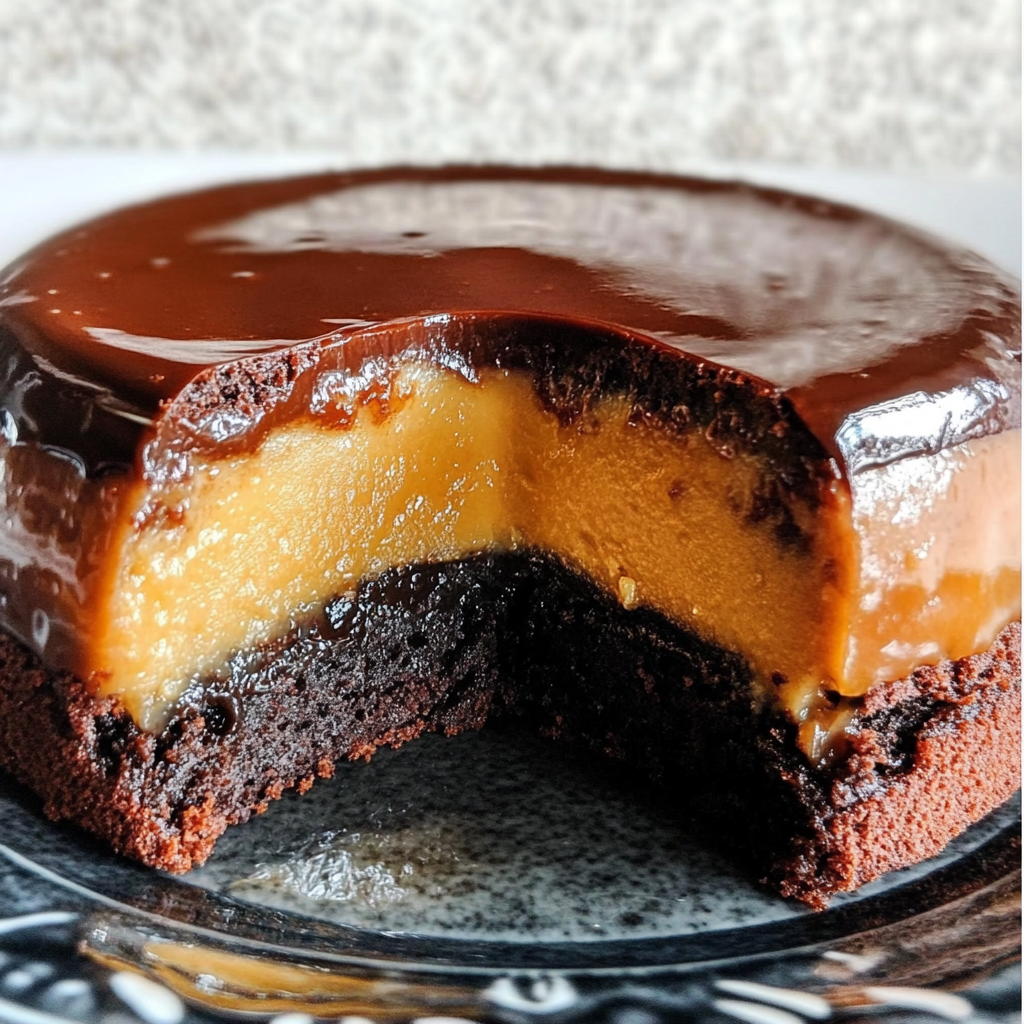 Chocoflan o Torta Imposible casero