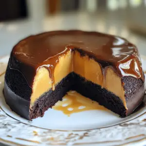 Chocoflan o Torta Imposible Casero