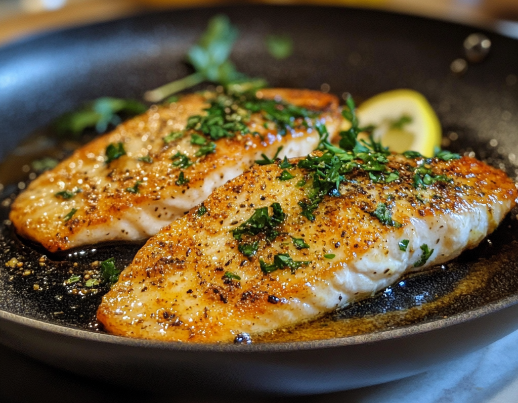 Tilapia Dorada en Sartén