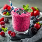 Batido de frutas y semillas