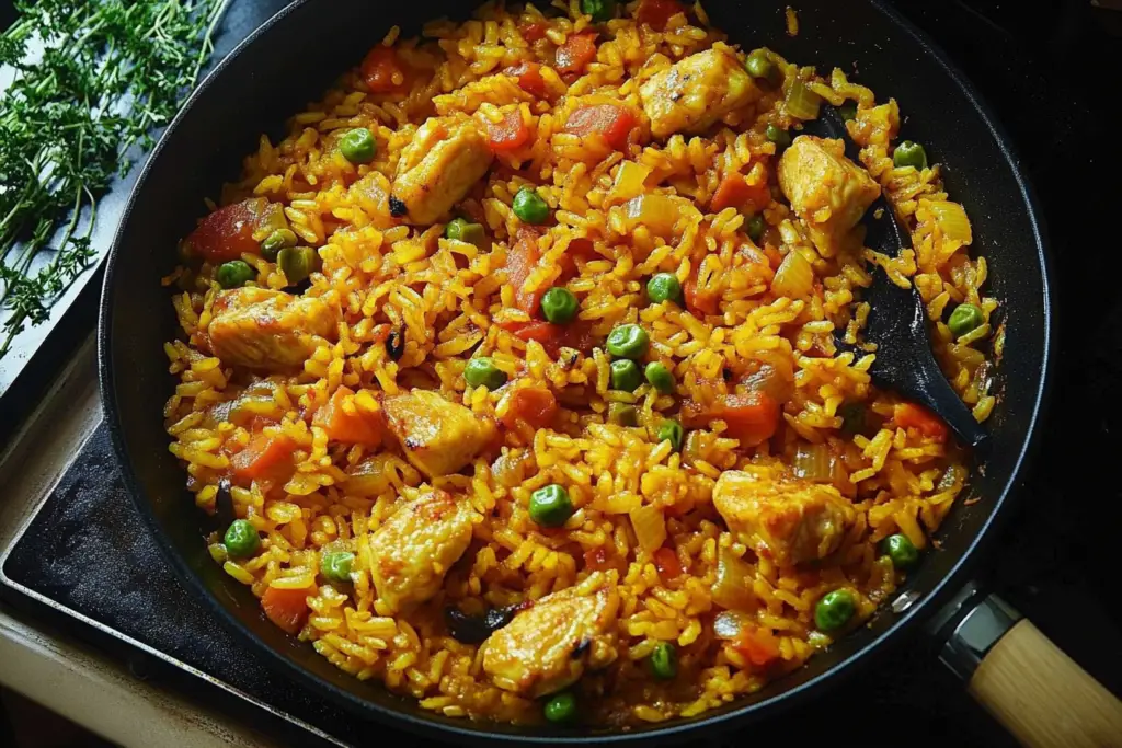 Receta de Arroz a la Valenciana