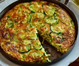 Tortilla de Zucchini o Zapallitos