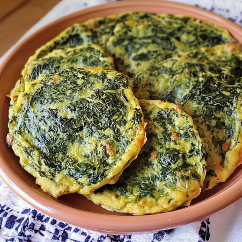 Torrejas de Espinaca al Horno