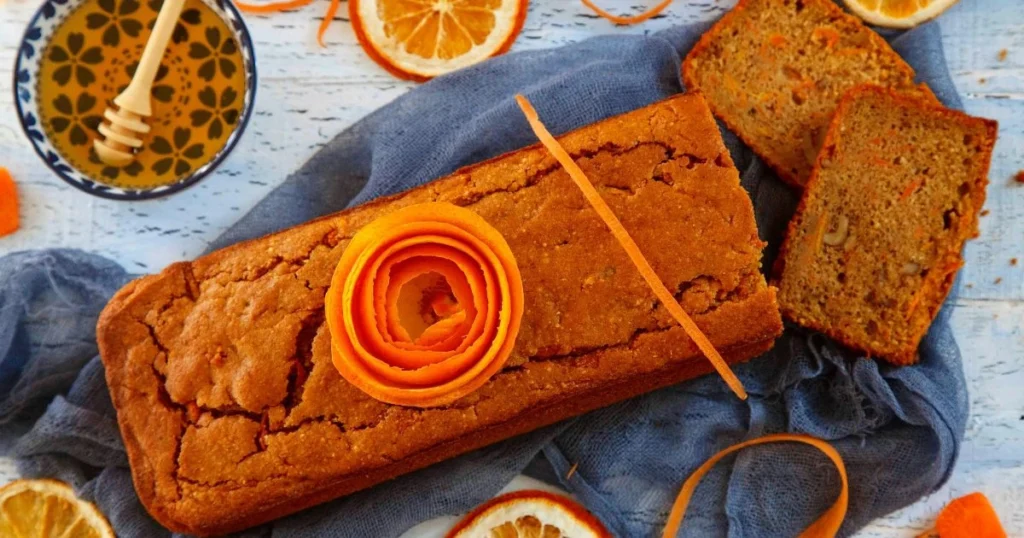 Budín Súper Húmedo de Naranja y Zanahoria