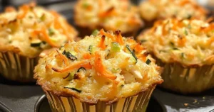 Muffins de Pollo y Verduras