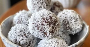 Trufas de Coco, Banana y Cacao