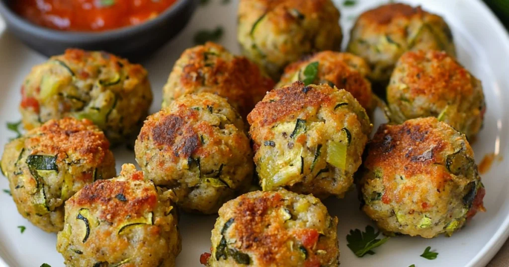 Albóndigas de Calabacín al Horno