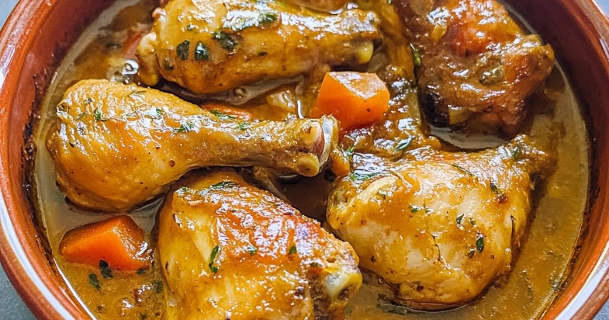 Pollo en salsa de abuela