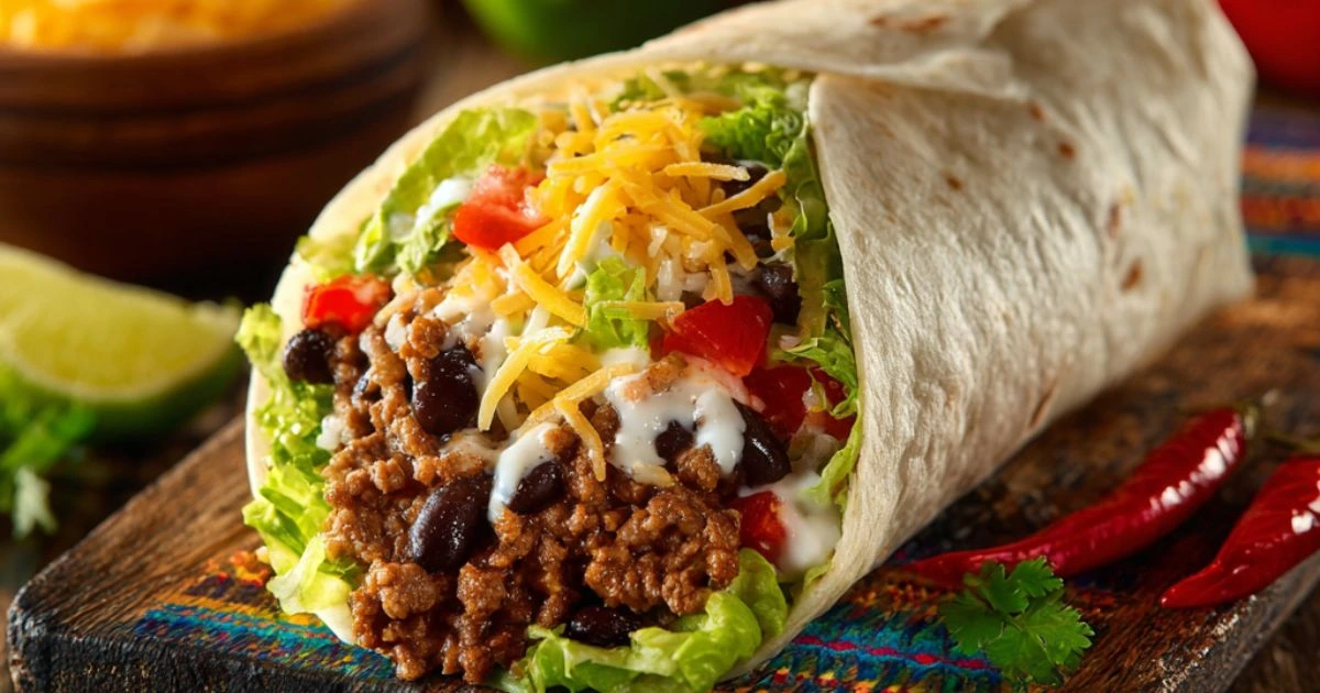 Burrito de Carne Picada