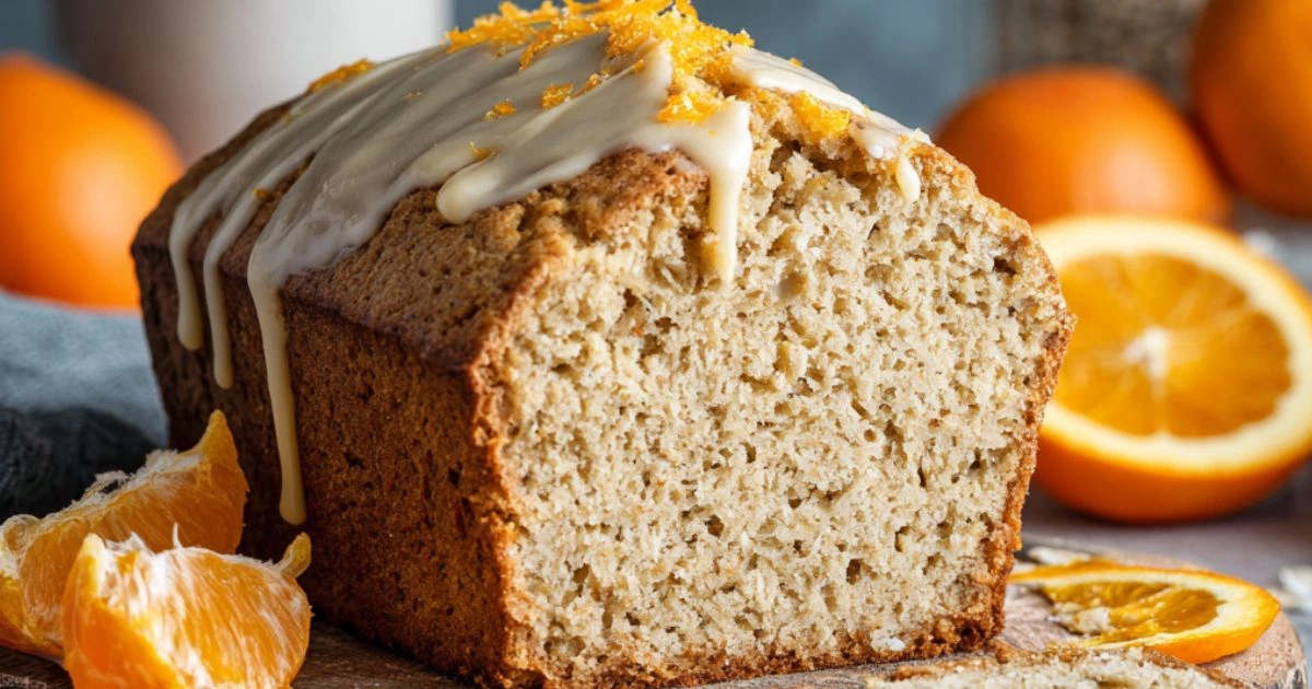 Budín de Avena y Naranja