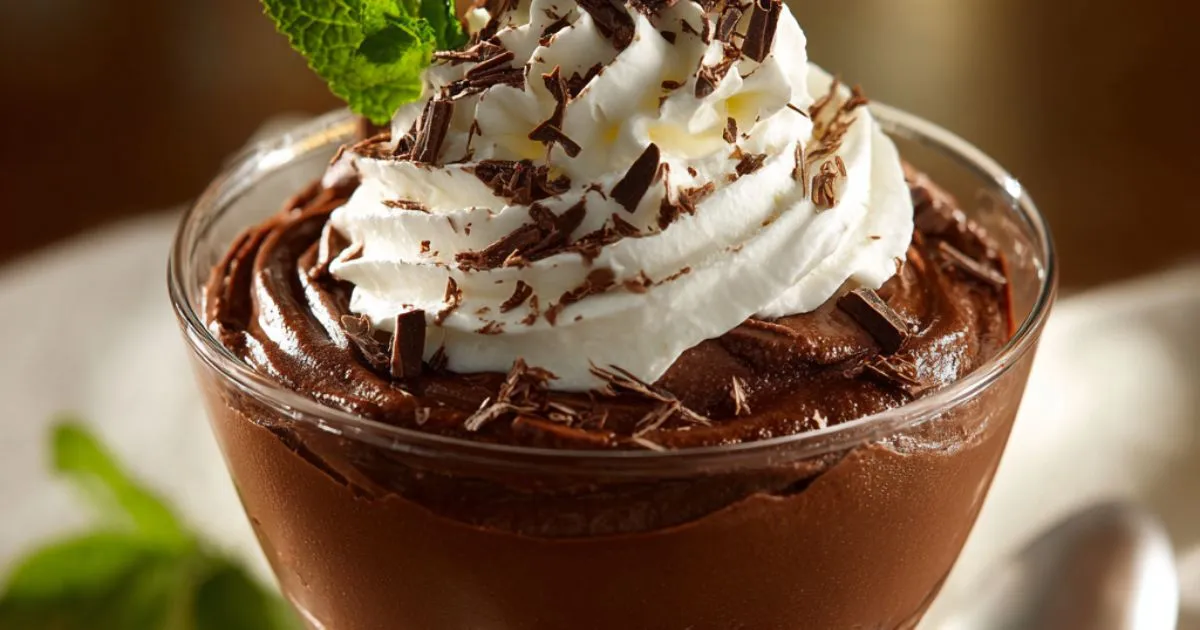 MOUSSE DE CHOCOLAT