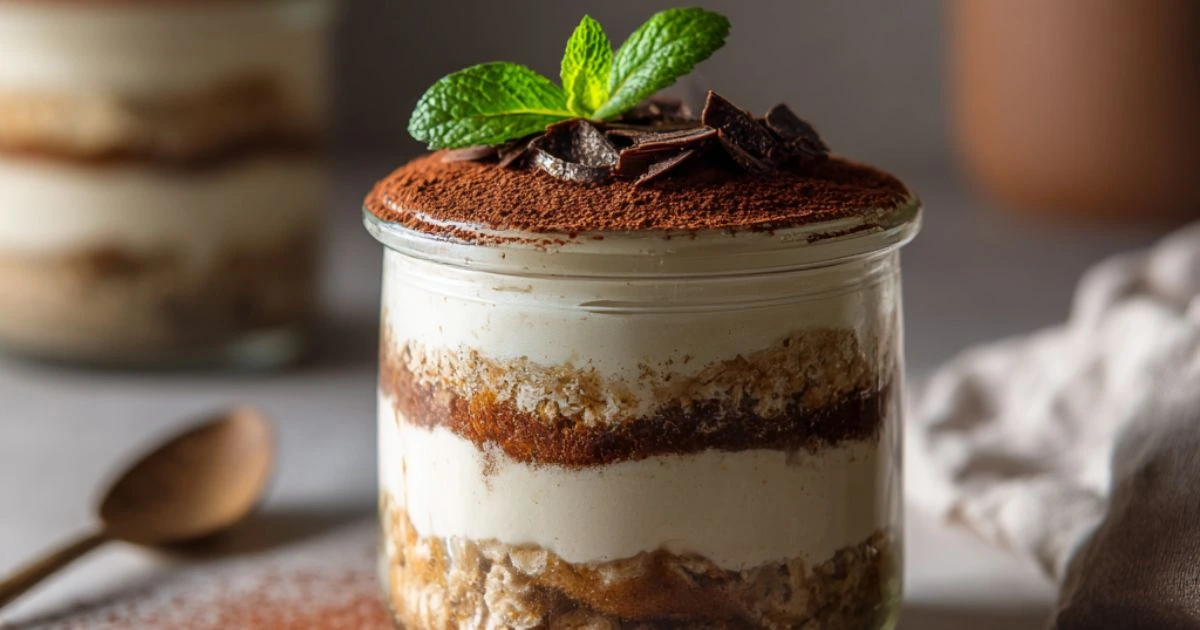 Tiramisú de Avena
