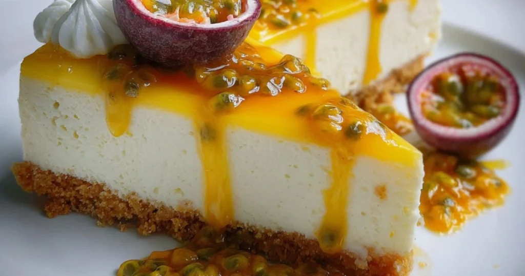 Cheesecake de Maracuyá