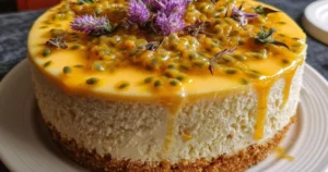 Cheesecake de Maracuyá