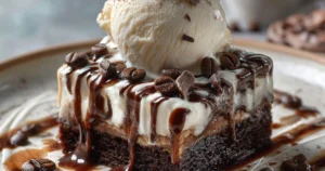 Tarta Helada de Café y Chocolate