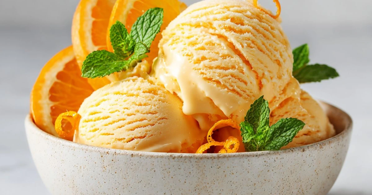 Helado de Naranja