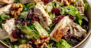 Ensalada de Pollo, Arándanos y Nueces