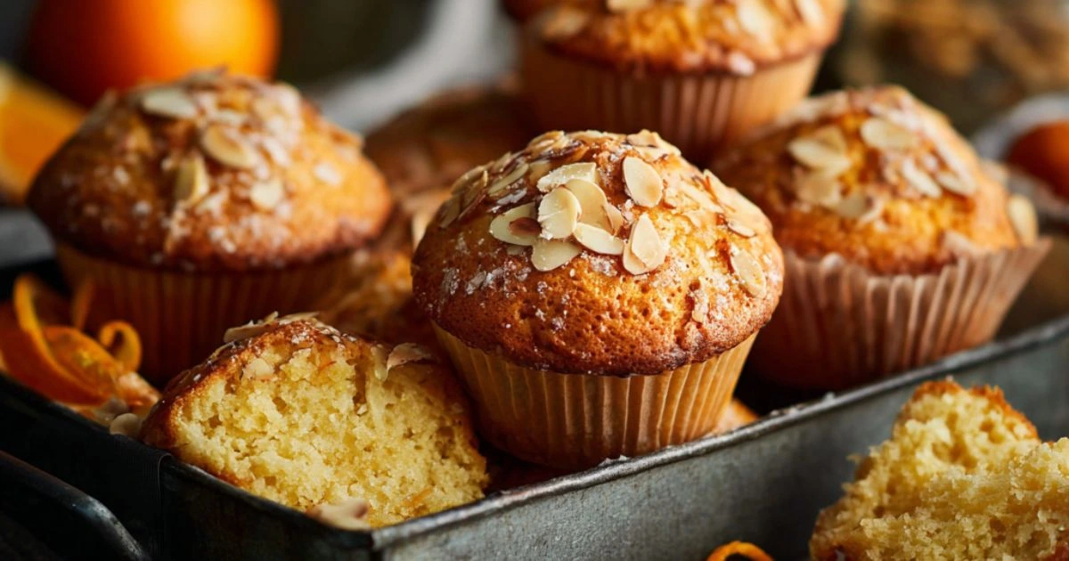 Muffins de Naranja y Almendra