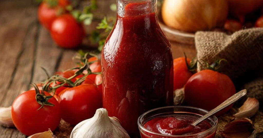 Kétchup casero sin químicos