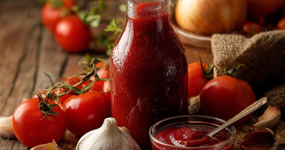 Kétchup casero sin químicos