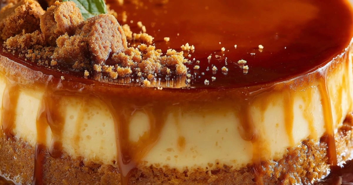 Flan de Galletas María Sin Horno