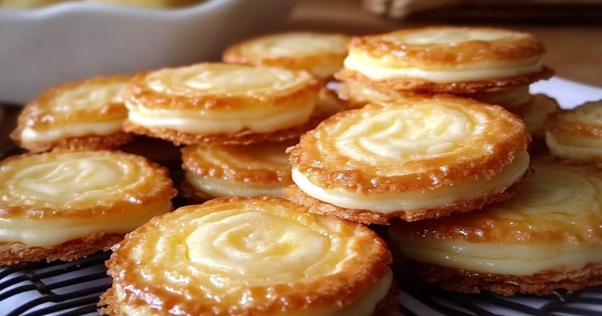 Galletas de Queso Philadelphia y Vainilla