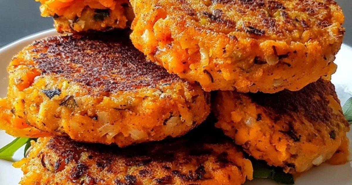 Hamburguesas de zanahoria