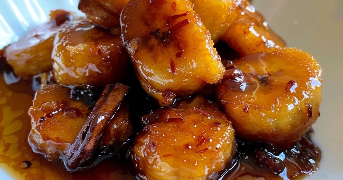 Dulce de Plátano Caramelizado