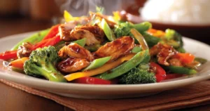 Salteado de Pollo con Verduras