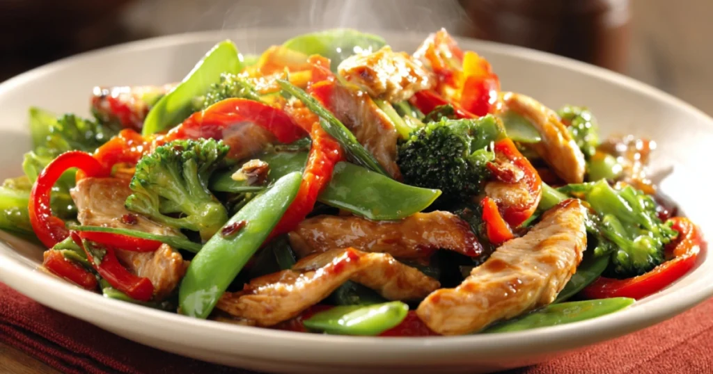 Salteado de Pollo con Verduras